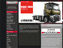Tablet Screenshot of groupe-alvarez.com